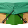 Hörby Bruk afdekhoes 150 cm polyester groen - Outdoor ontspanning