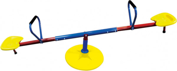 Paradiso Toys seesaw 360 degrees rotatable 180 cm blue/red/yellow