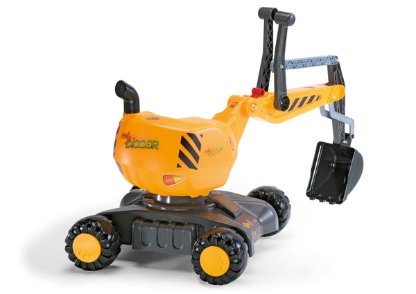Rolly Toys graafmachine RollyDigger junior 102 x 43 cm geel - Outdoor ontspanning