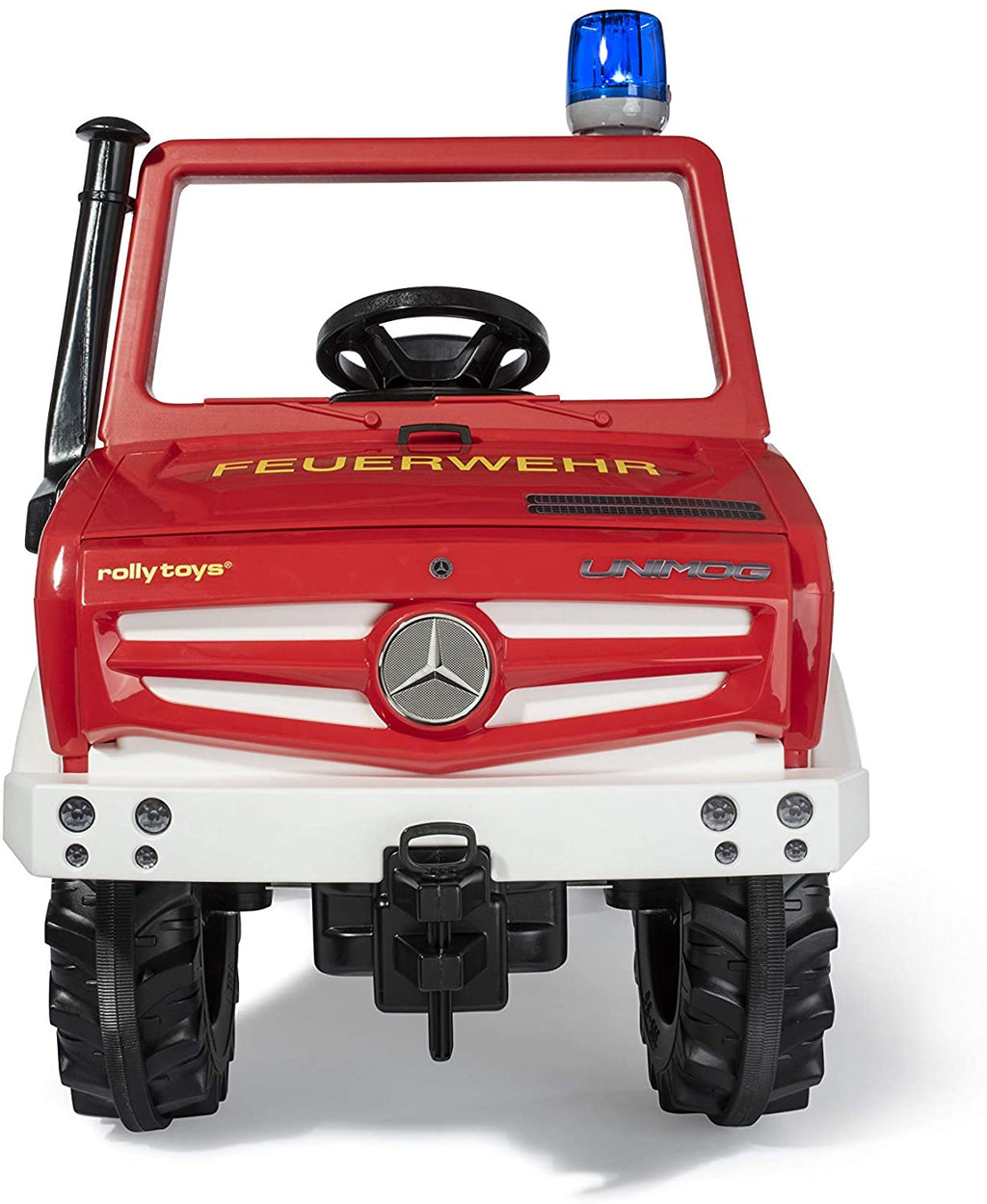 Rolly Toys trapvoertuig RollyUnimog Fire 118 x 81 x 54 rood - Outdoor ontspanning