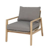 The Outsider Loungeset Alstrup Acaciahout & Wicker Grijs - Outdoor ontspanning