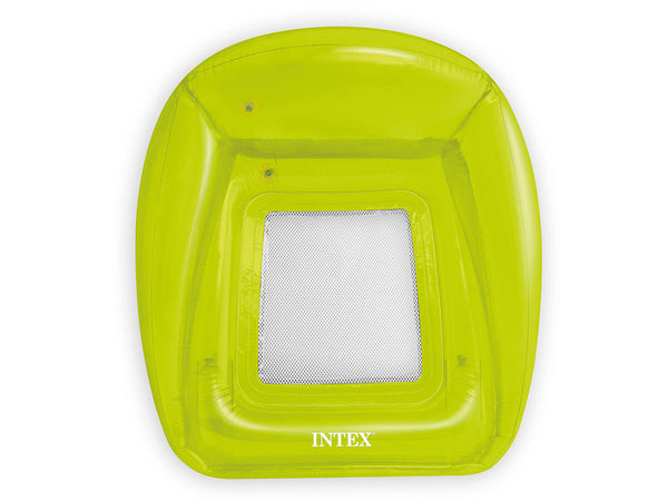 Huismerk Intex Transparante Loungestoel-Groen - Outdoor ontspanning