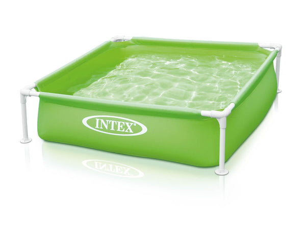 Intex Kinderzwembad Met Frame Groen - Outdoor ontspanning